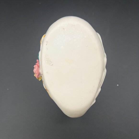 Vintage Swan Toothpick holder Hand Painted Ceramic Porcelain - Picture 6 of 6